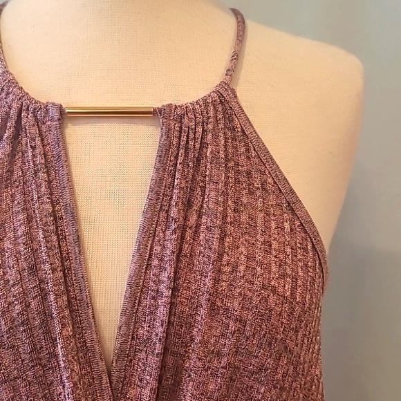 Ella Moss Tops - Ella moss sleeveless top rose gold NWT szS